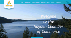 Desktop Screenshot of haydenchamber.org