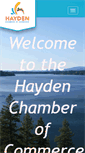 Mobile Screenshot of haydenchamber.org